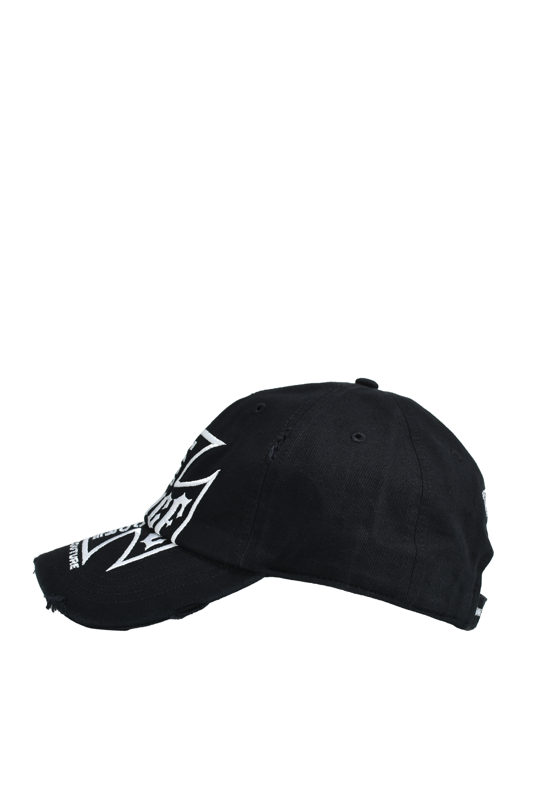 ALICE HOLLYWOOD SS25 TOKYO EXCLUSIVE CHOPPER CAP / BLK WHT - NUBIAN