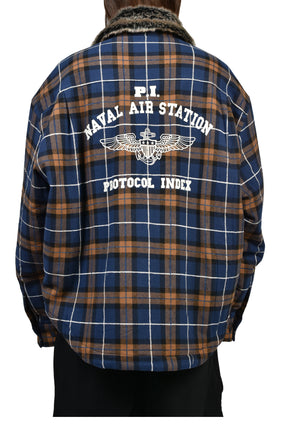 Protocol Index プロトコル インデックス SS26 FUR FLANNEL CHECK