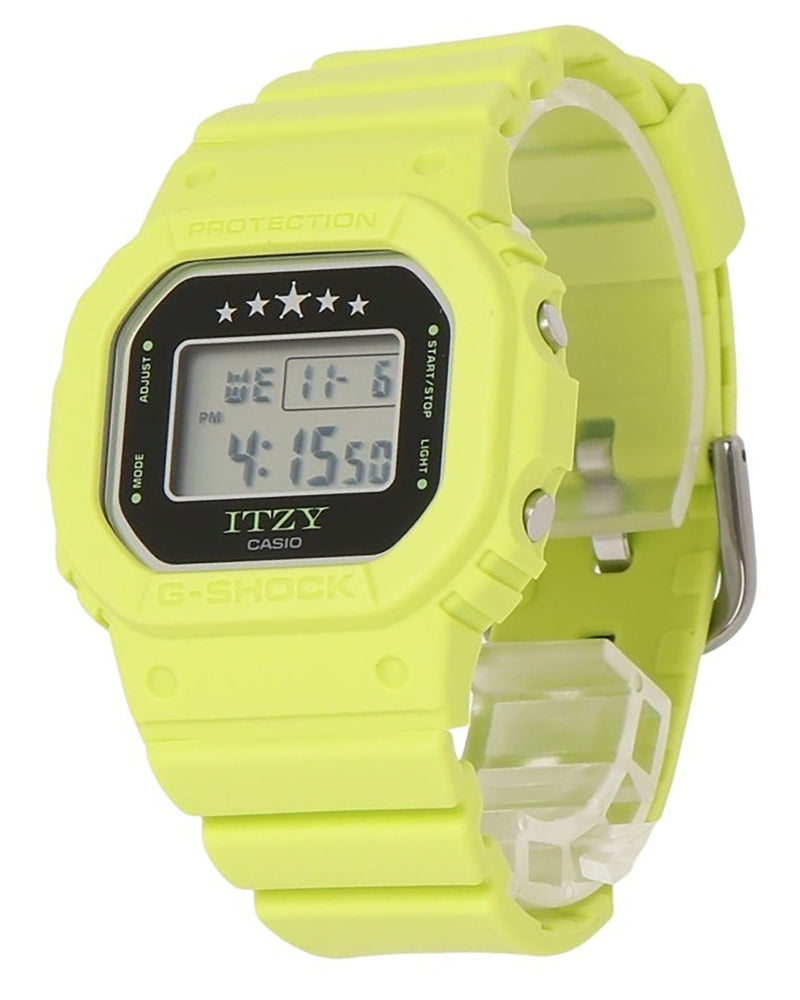 Casio G-Shock ITZY Collaboration Digital Green Bio-Based Resin