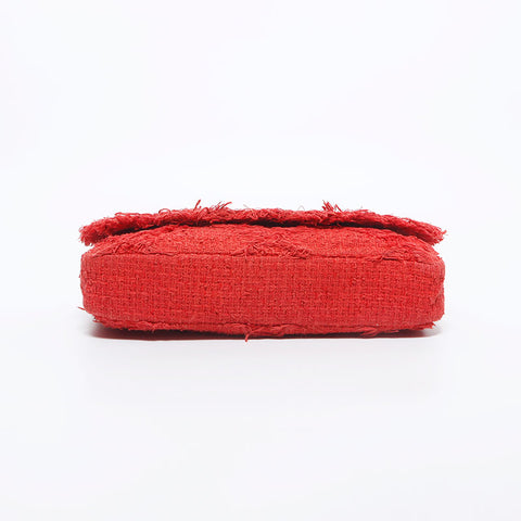 シャネル CHANEL 13番台 ツイード チェーン デカココマーク ショルダー