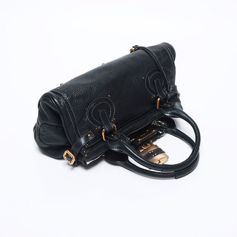 クロエ Chloe パディントン ボストン パドロックキー ショルダーバッグ