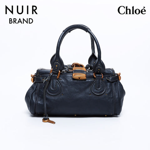 クロエ Chloe レザー パディントン カデナ ゴールド金具 ショルダー