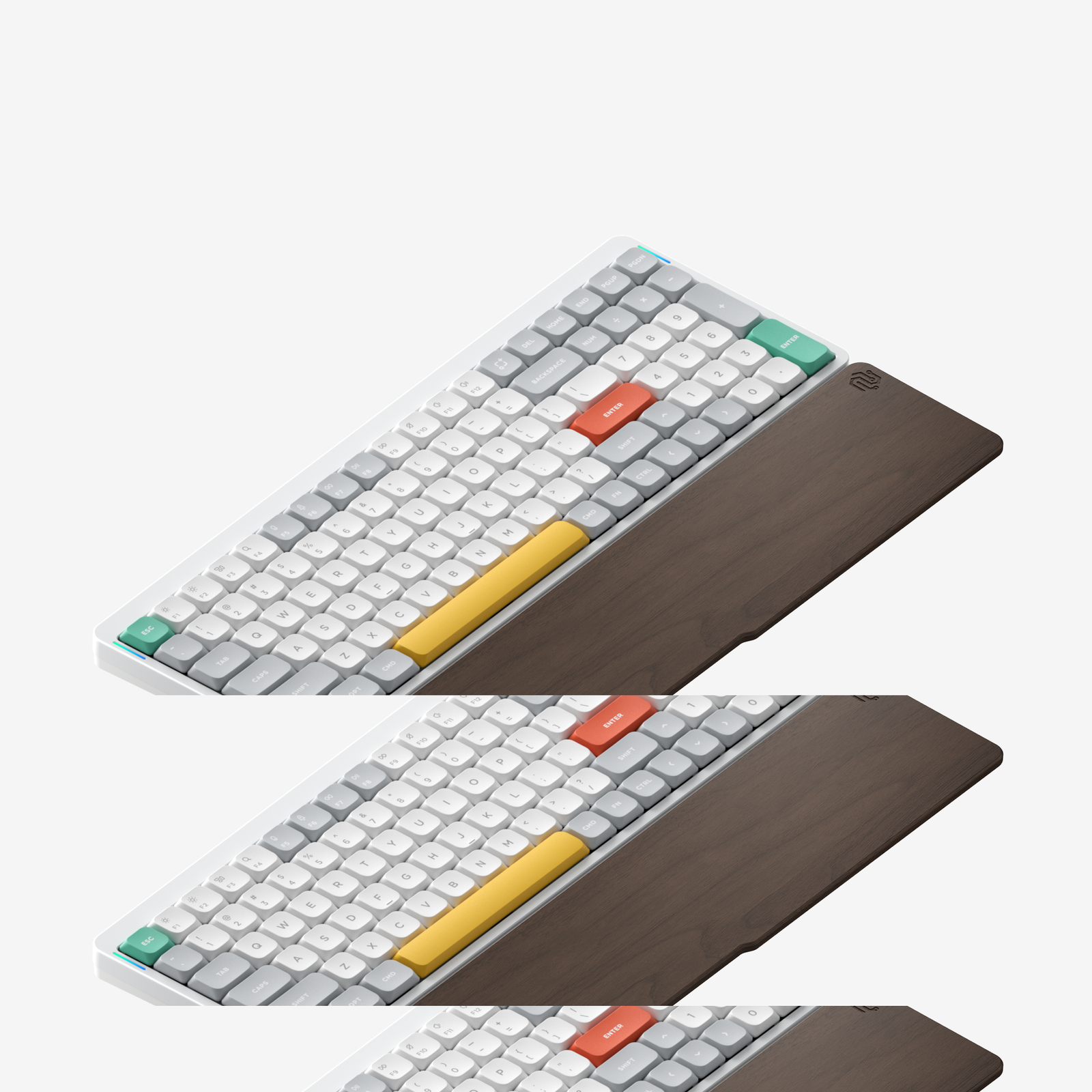 Mono Wrist Rest (75/96%) – NuPhy