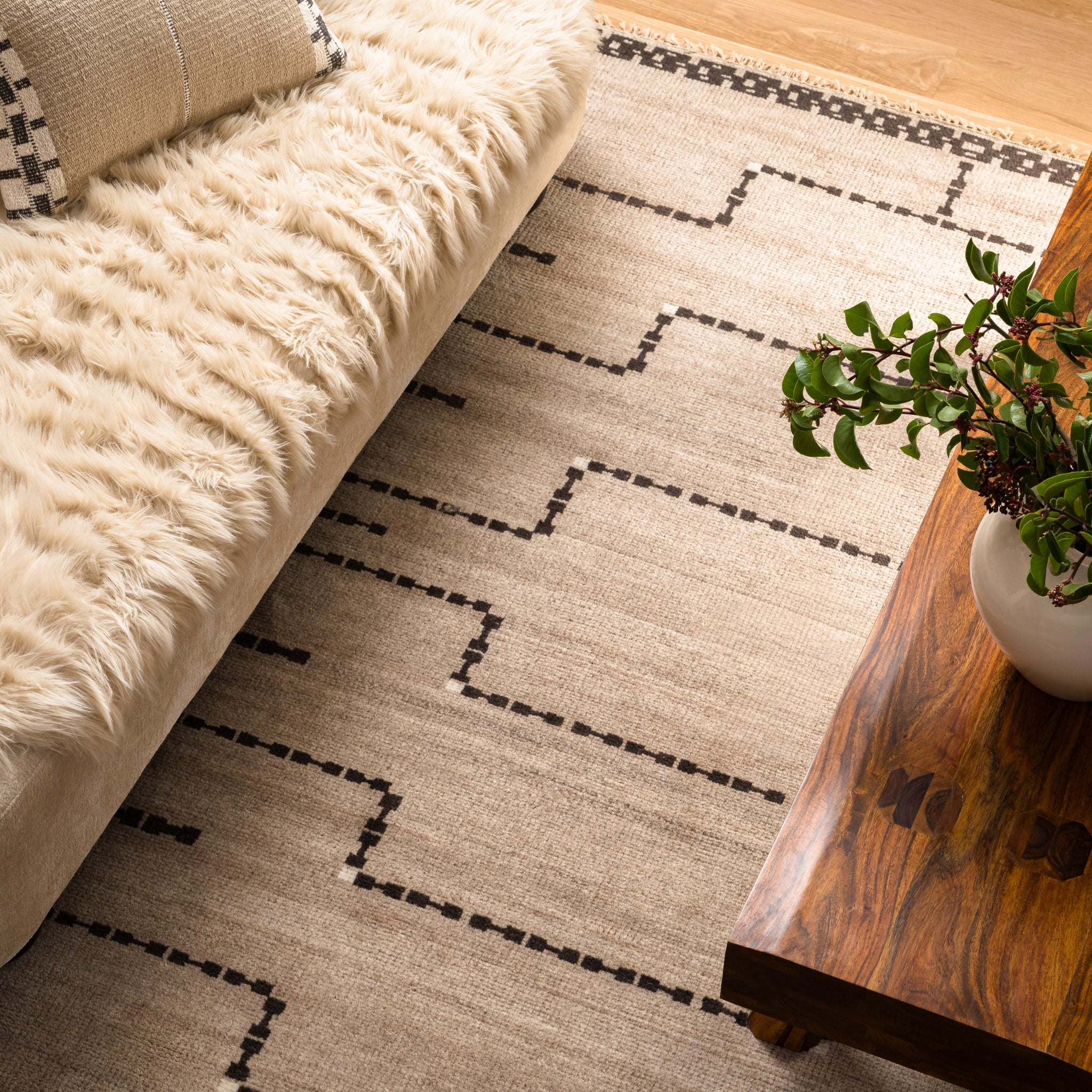 Hand Knotted Sana Rug | NuStory Home