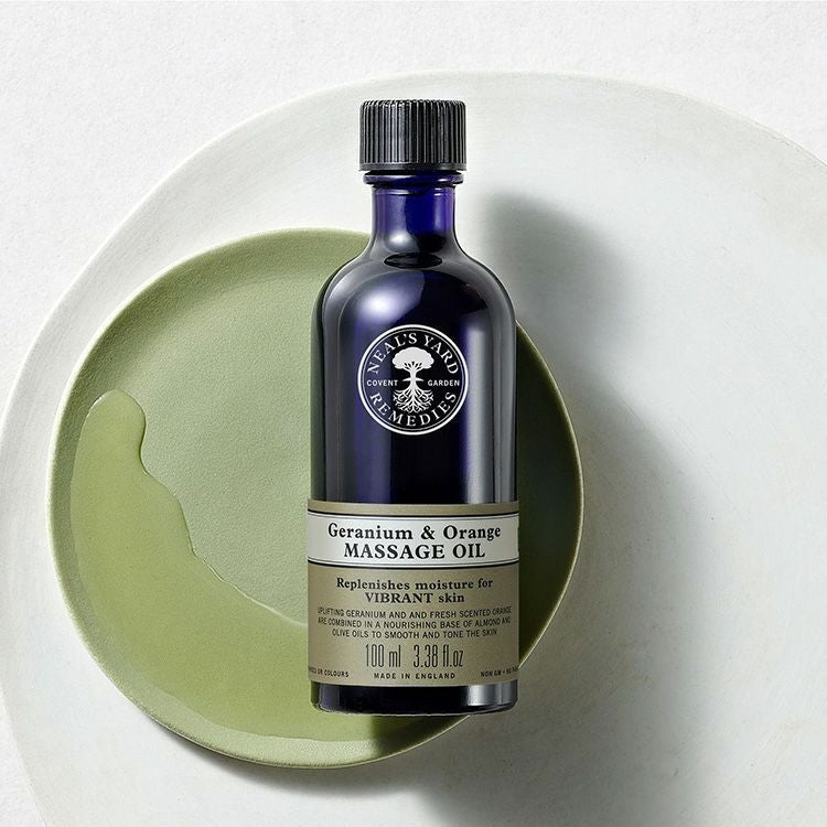 ゼラニウム＆オレンジ マッサージオイル | ニールズヤード レメディー