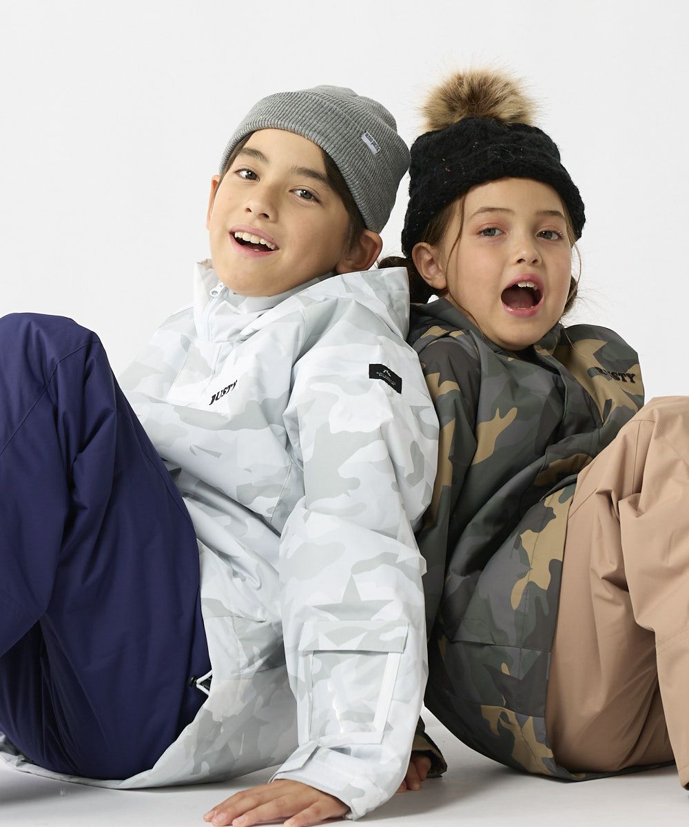 RUSTYキッズ 迷彩柄 スキーウエア 上下セット | OCEANweb（オーシャン