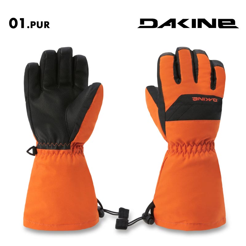 DAKINE/ダカイン キッズ 5指グローブ [YOUTH] YUKON GLOVE 2024 SNOW