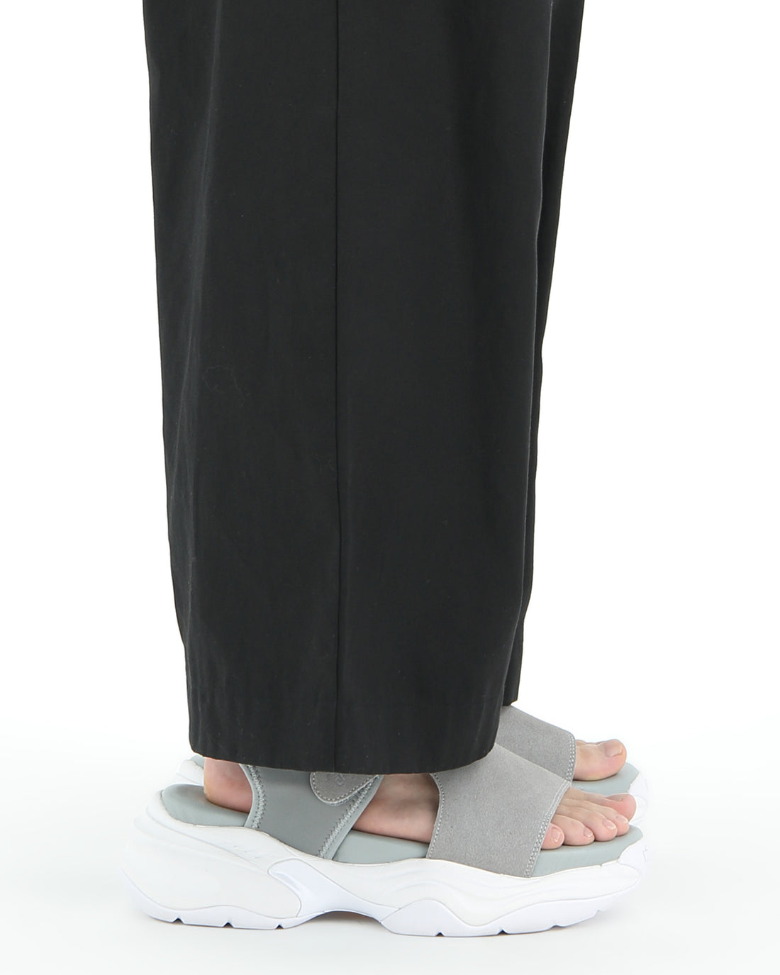 OAO Official Store] MONOLITH Gray | All Leather Gray Sandals | OAO