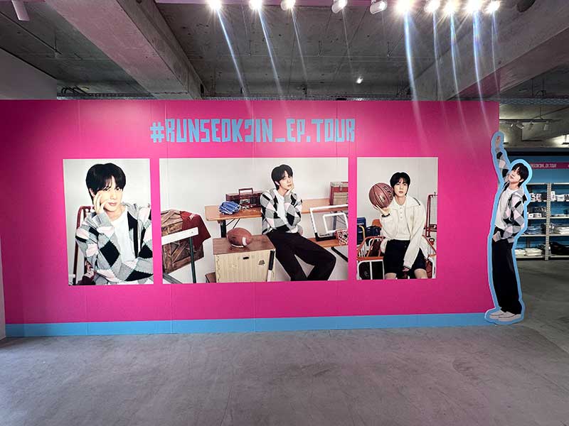 JIN SIZE」が話題沸騰！ BTS JINさんのツアーを記念した