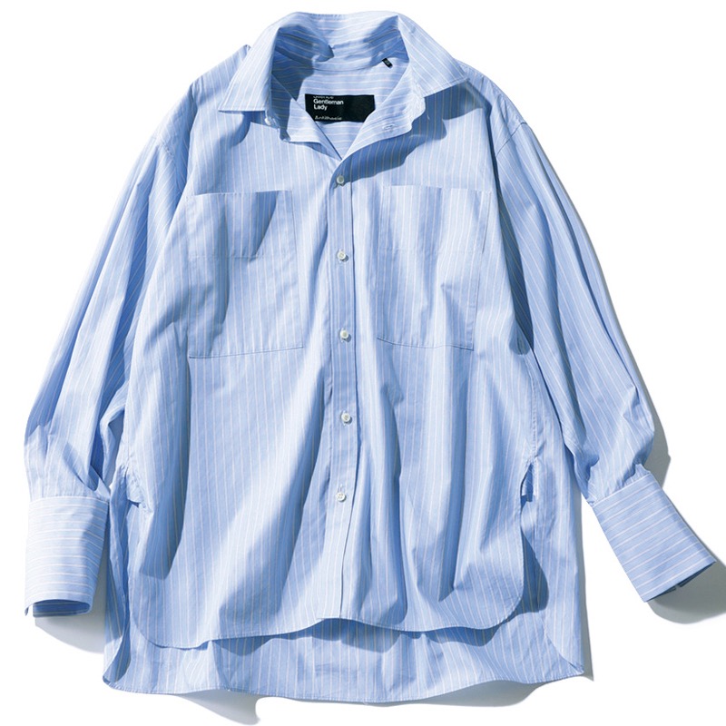 秋の超必須アイテム「ブルーシャツ」はこの4タイプに注目を | Oggi.jp