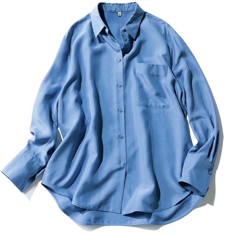 秋の超必須アイテム「ブルーシャツ」はこの4タイプに注目を | Oggi.jp