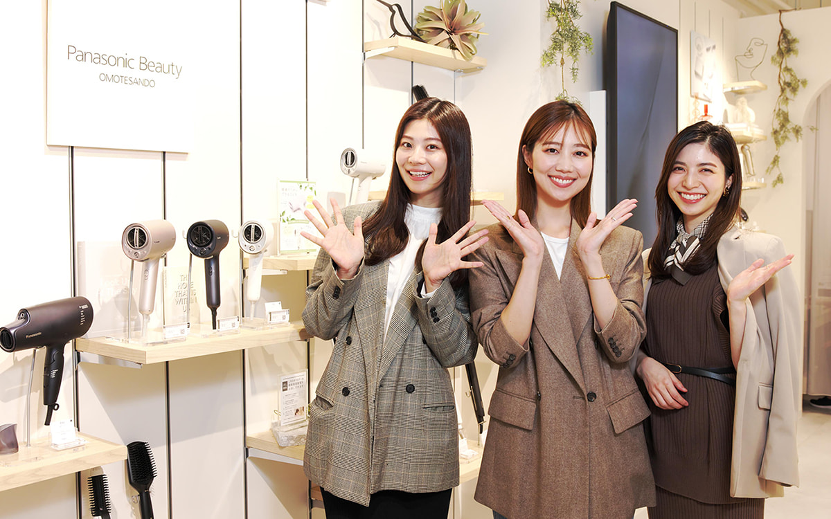 イベントレポート】オッジェンヌ3名が、パナソニック ヘアードライヤー