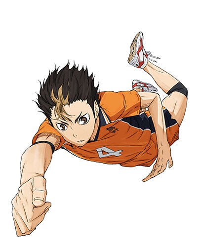 西谷夕（CV：岡本信彦） (c) 古舘春一／集英社・「ハイキュー!!」製作