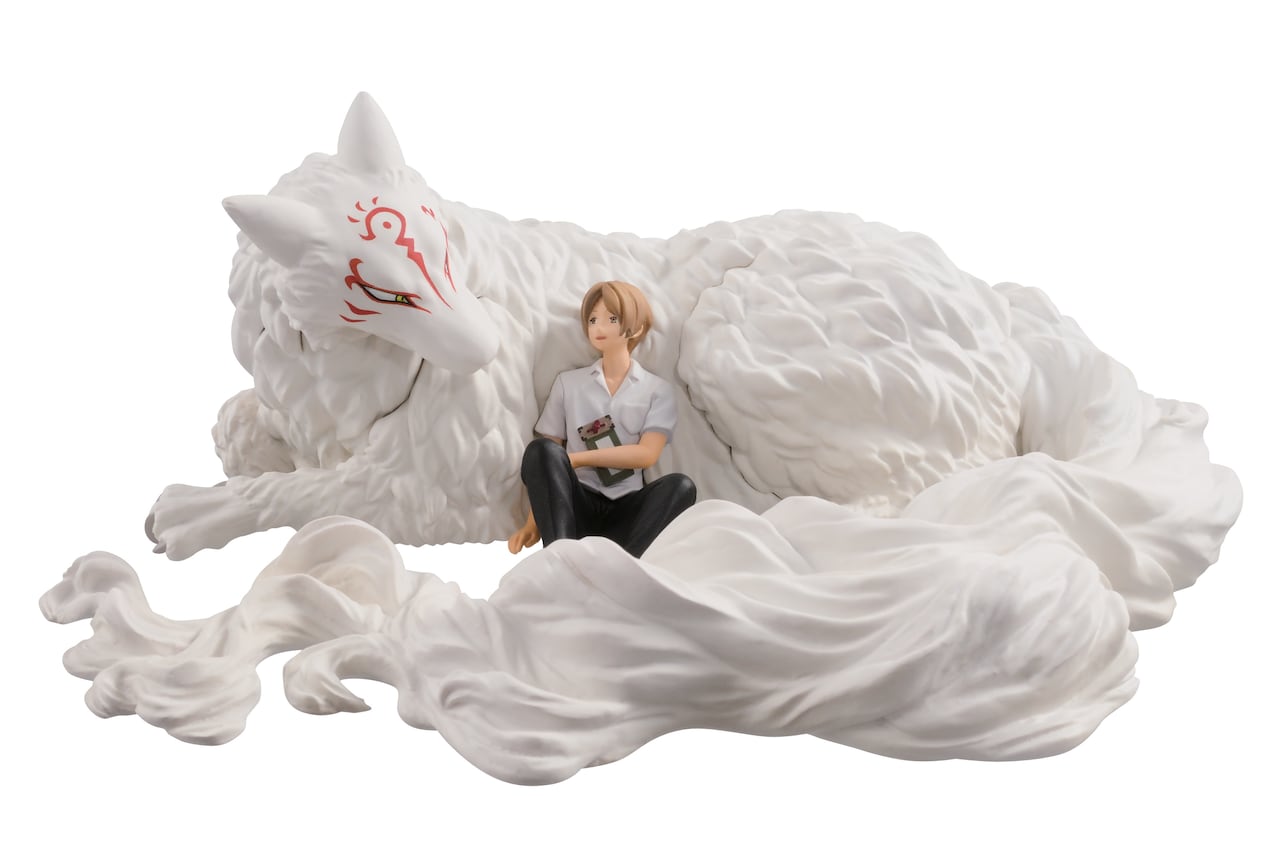 ラストワン賞の斑&夏目貴志トリビュートフィギュア。(c)緑川ゆき