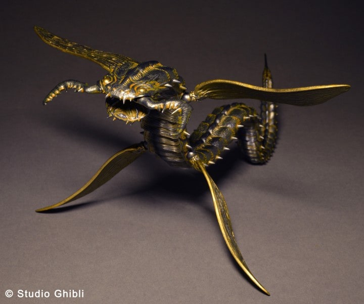 タケヤ式自在置物『蛇螻蛄 鉄錆地調』」(c)Studio Ghibli [画像