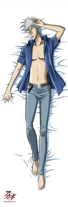 天才に身を委ねる……？「アカギ」セクシーな抱き枕カバー - コミック