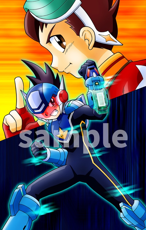 鷹岬諒「ロックマン」単行本未収録作品が1冊に、100ページを超える描き