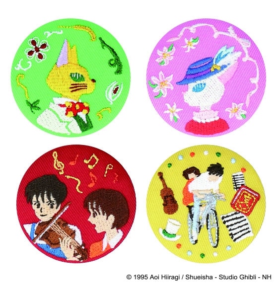 耳をすませば」刺繍ブローチコレクションの一部。 [画像ギャラリー 9