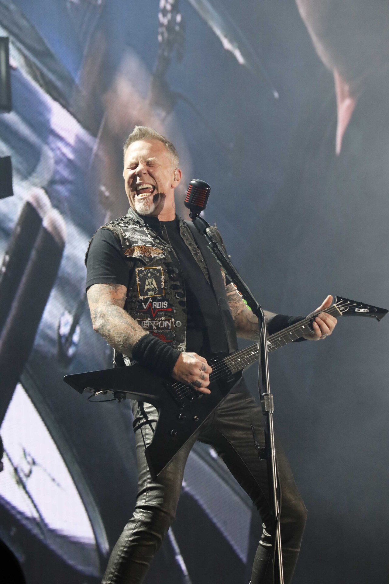 ジェイムズ・ヘットフィールド（Vo, G / Metallica）（Photo by A.I.M