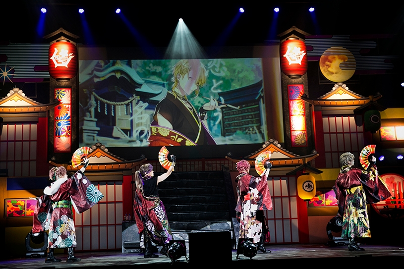 浦島坂田船、“花魁”をテーマに艶やかなパフォーマンスで魅せた春ツアー