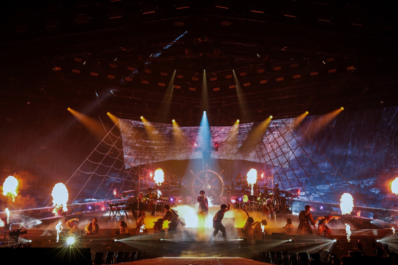 Mrs. GREEN APPLE ARENA TOUR 2023 “NOAH no HAKOBUNE”」の様子