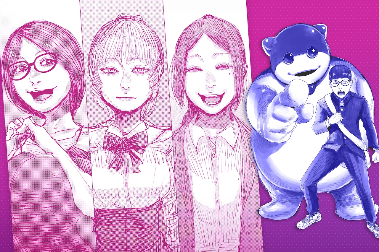 江口寿史x大森靖子 MUTEKIポスター2017年 江口寿史、大森靖子の