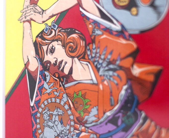 ヱビスビール×荒木飛呂彦』美人画浮世絵木版画で輝く人生の4つの要素