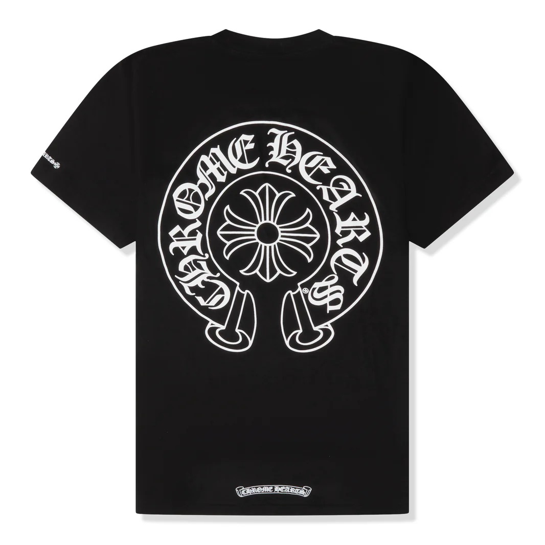 Black Chrome Heart Shirt​ - Chrome Hearts
