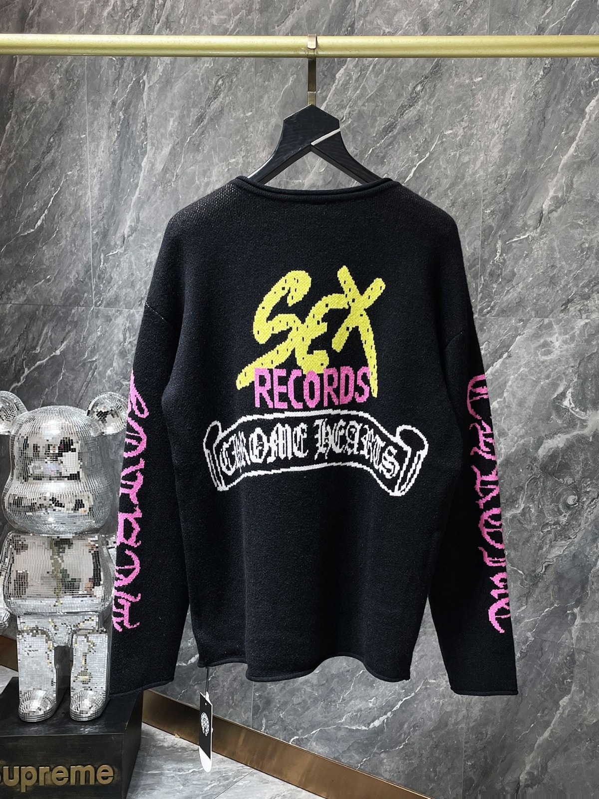 Chrome Hearts Silver Cross Sweatshirt - Official Website