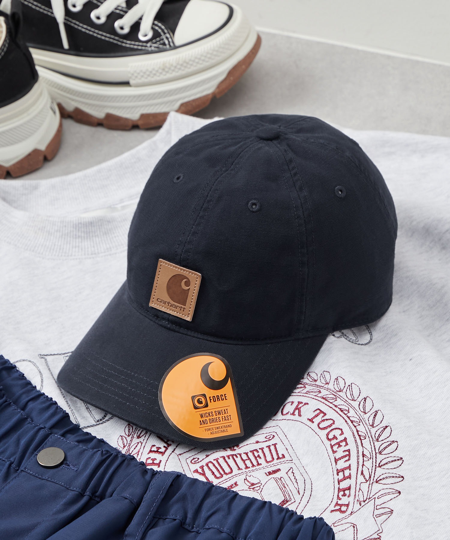 carhartt/カーハート Odessa Cap ウォッシュ加工 オデッサ キャップ