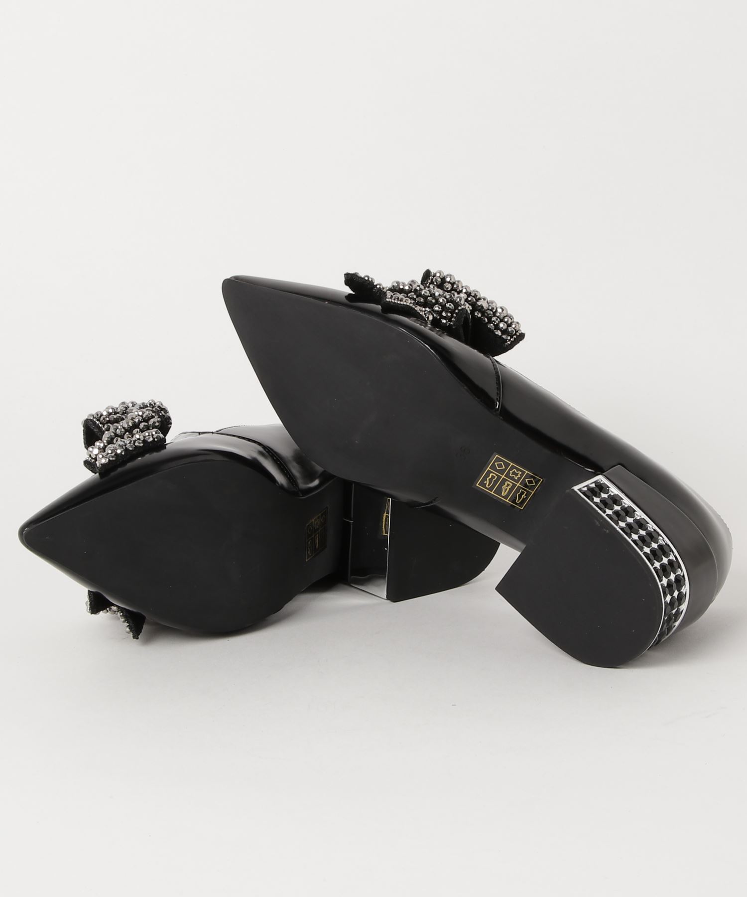 キラキラ ビッグリボンデザインパンプス Jeffrey Campbell│Jeffrey