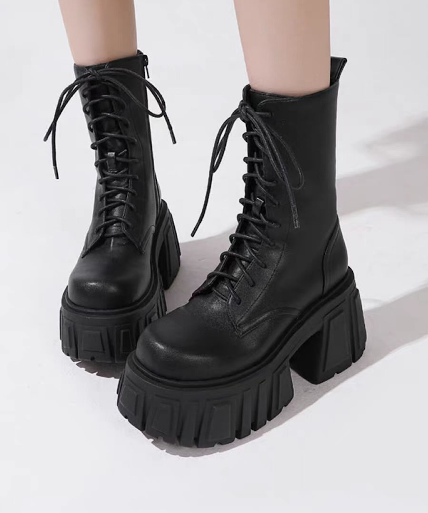 厚底 レースアップブーツ JUST ABOUT│Jeffrey Campbell OFFICIAL