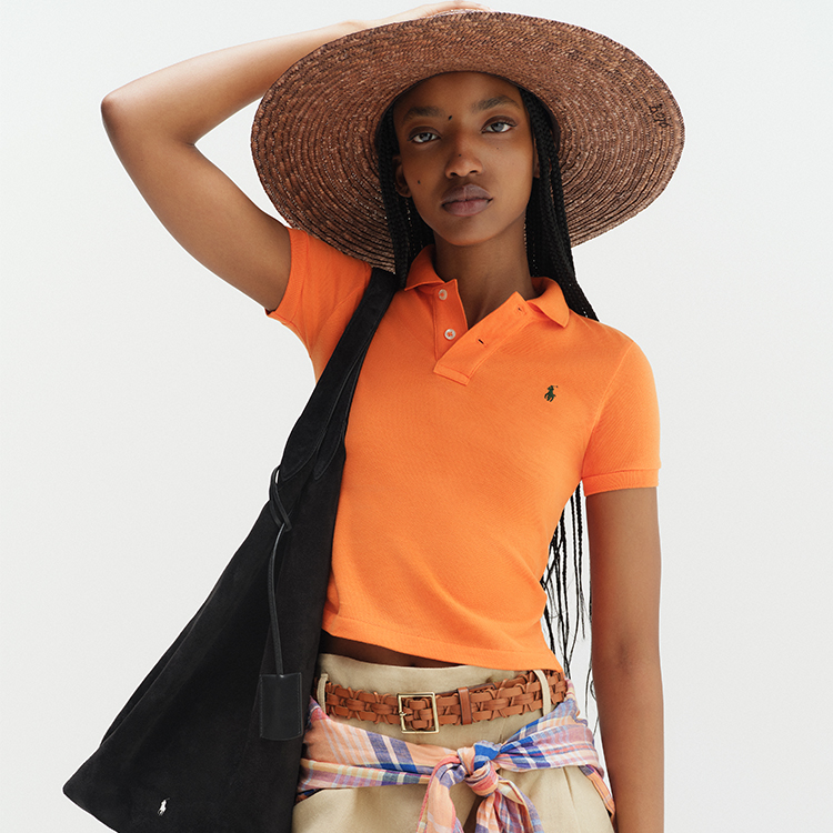 リブトリム モックネック プルオーバー（その他トップス）｜POLO RALPH