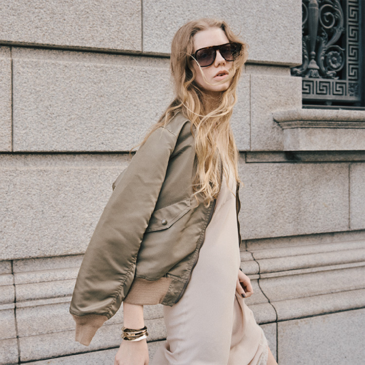 セール】Twins cotton ロングガウン（その他アウター）｜Deuxieme