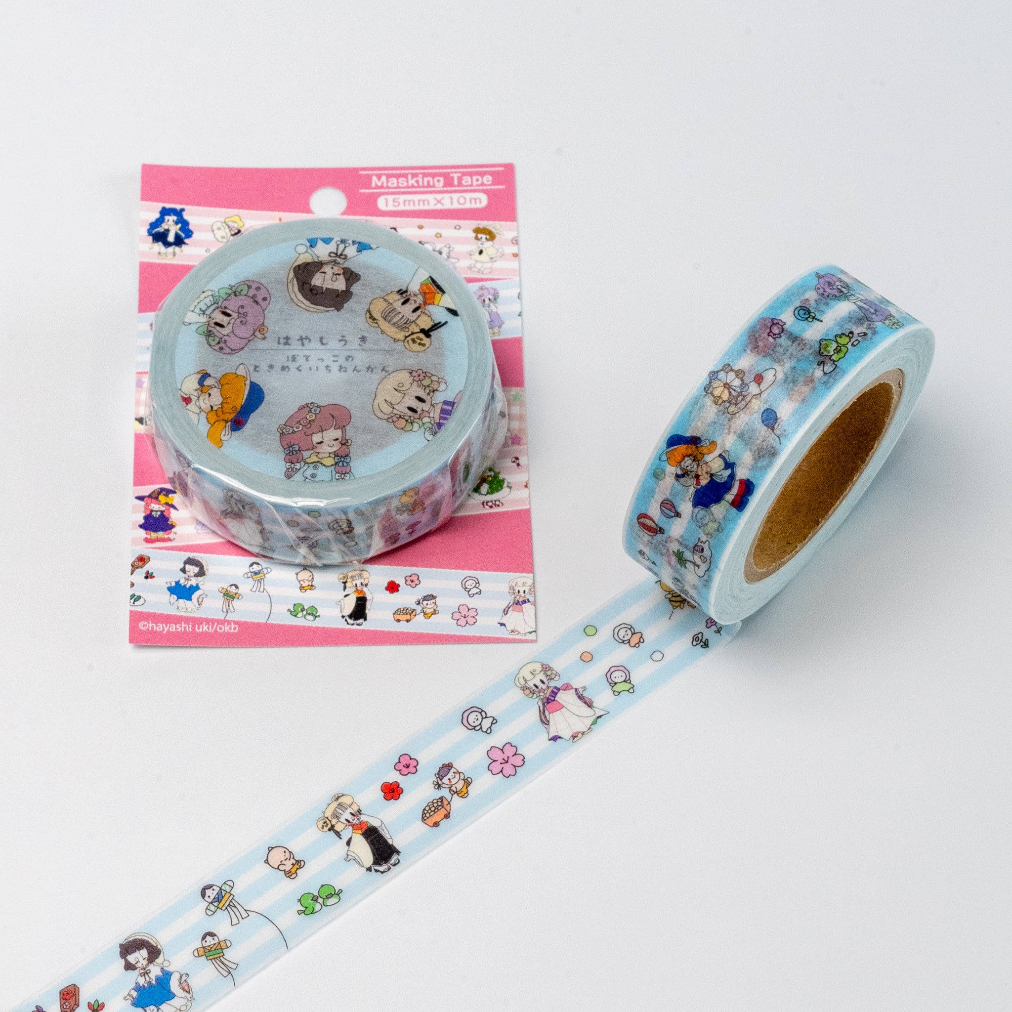 ぽてっこのときめくいちねんかん マスキングテープ【全3種】 – okbase
