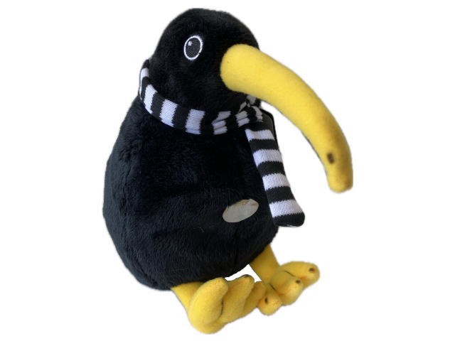 オールブラックス キウイバードぬいぐるみ HAKAサウンド付 : オーケー