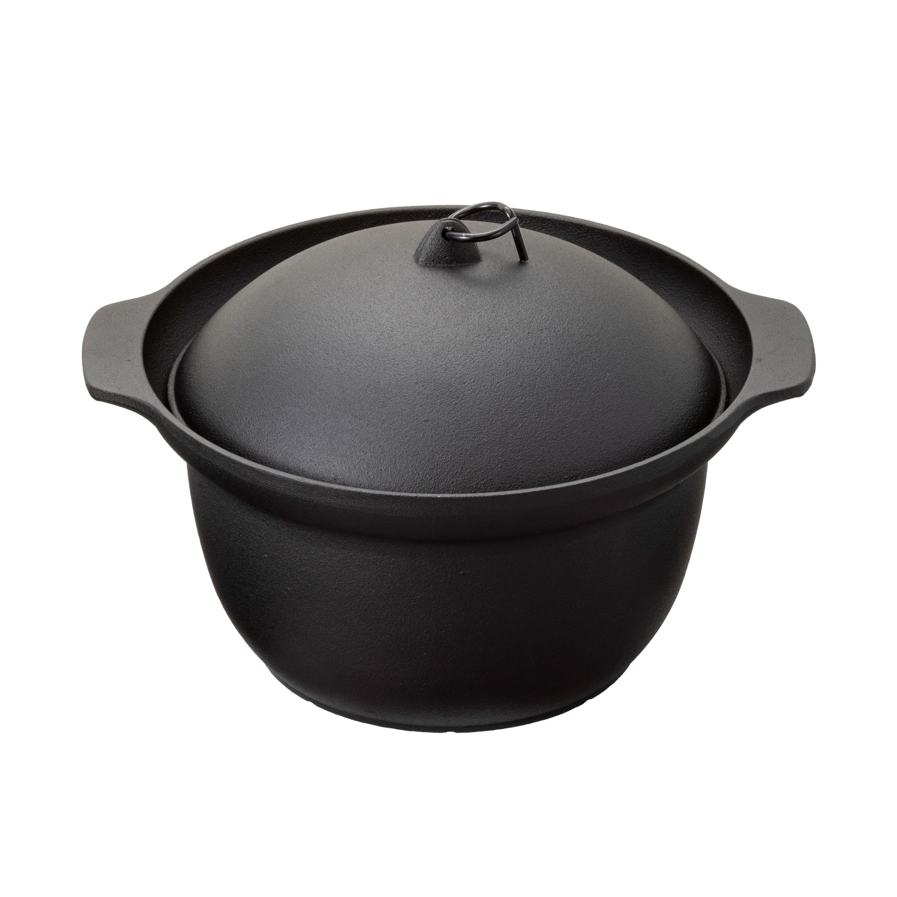 未使用 OIGEN 鉄羽釜 3合炊き 鉄鍋 南部鉄鍋 炊飯鍋 オイゲン 南部鉄器