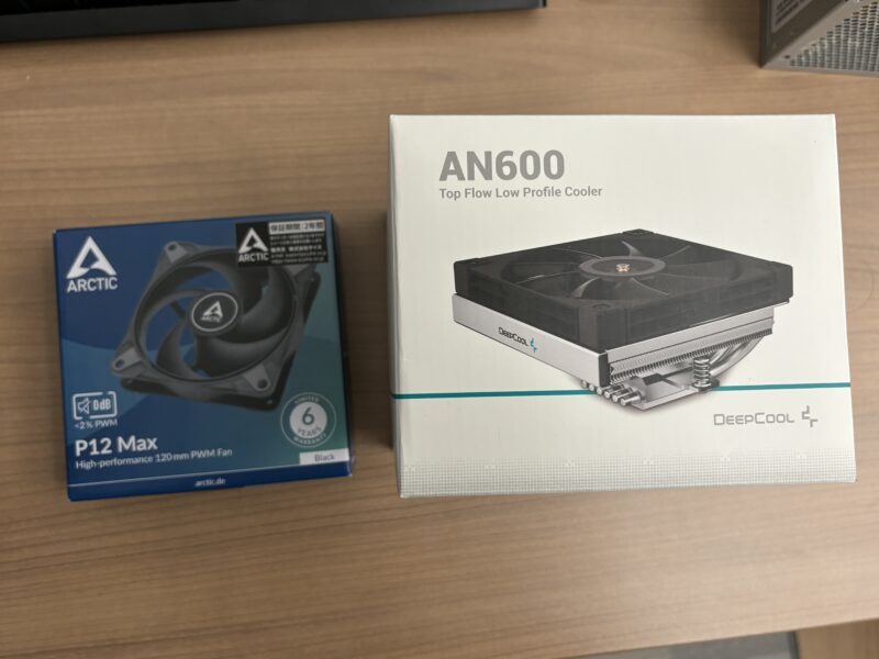 Deskmeet B660の電源ファンとCPUクーラー変えてみた | oiii.info