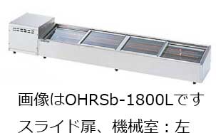 大穂製作所 炉端ケース OHRSb-G-1200 機械室横付タイプ はねあげ扉 幅