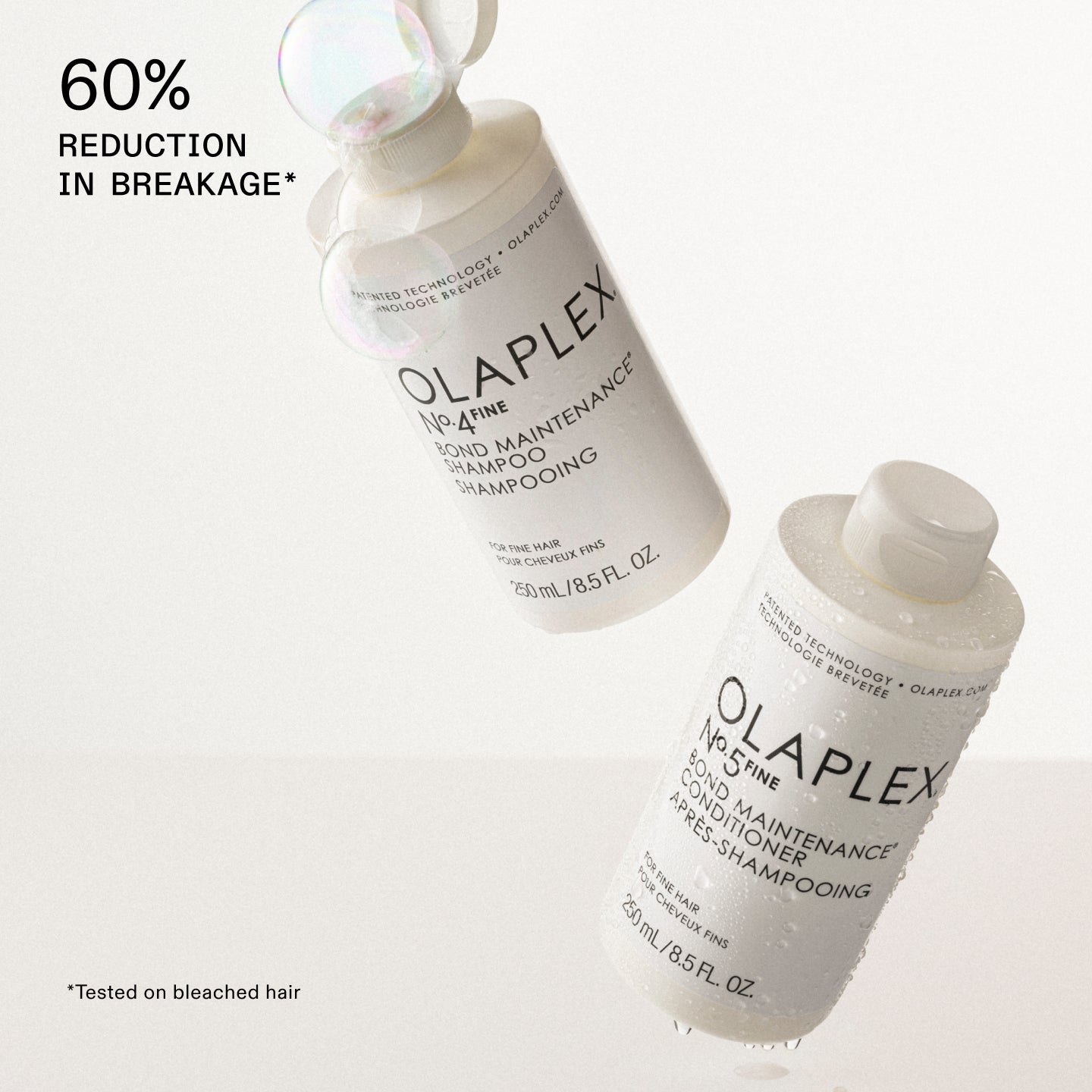 Nᵒ.4FINE and Nᵒ.5FINE Hair Shampoo and Conditioner Set – OLAPLEX