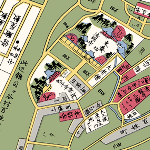 雑司ヶ谷音羽絵図 | 【旧】こちずライブラリ