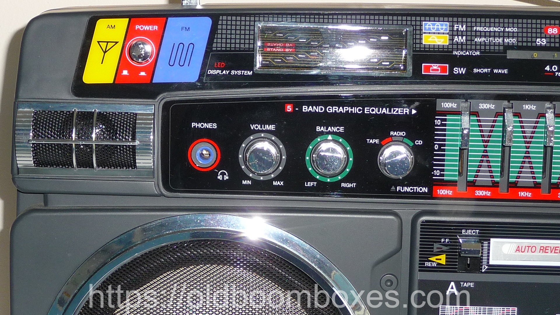 LASONIC TRC-931 Stereo Cassette Recorder 3rd Generation -