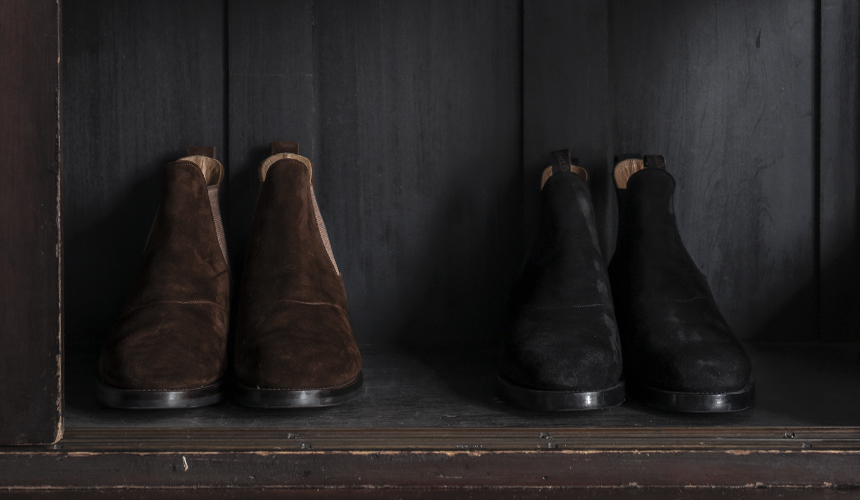 The Rover” ARTISAN LEATHER SIDE-GORE BOOTS | OLD JOE BRAND