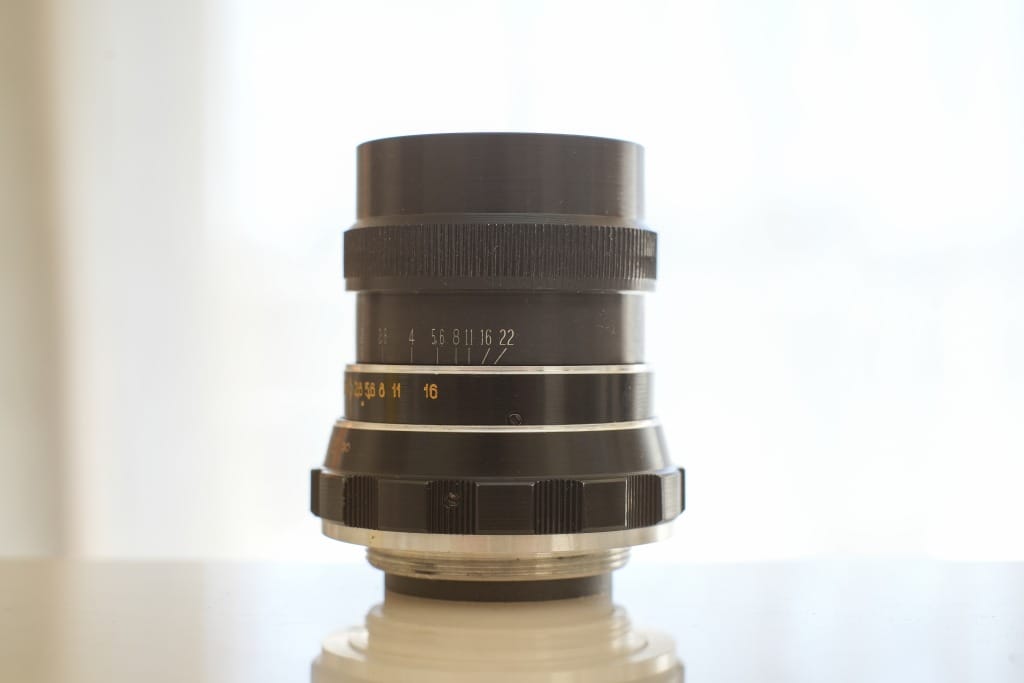 シネレンズ PO3−3M 50mm F2 M42改フードなしは5千円引き