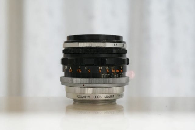 Canon FL 50mm F1.8 Review作例 キャノンの銘玉 エモい写真が撮れる