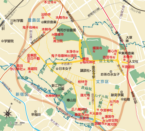 雑司ヶ谷音羽絵図1-26 - こちずライブラリ