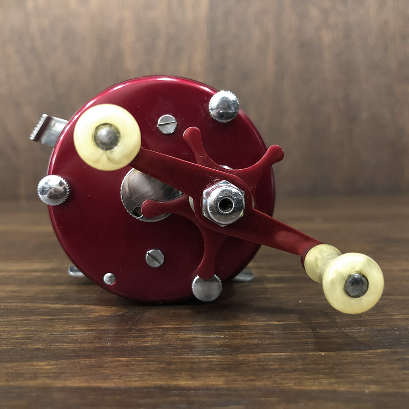 Abu Record Ambassadeur 5000 Svangsta Red With Case アブ レコード