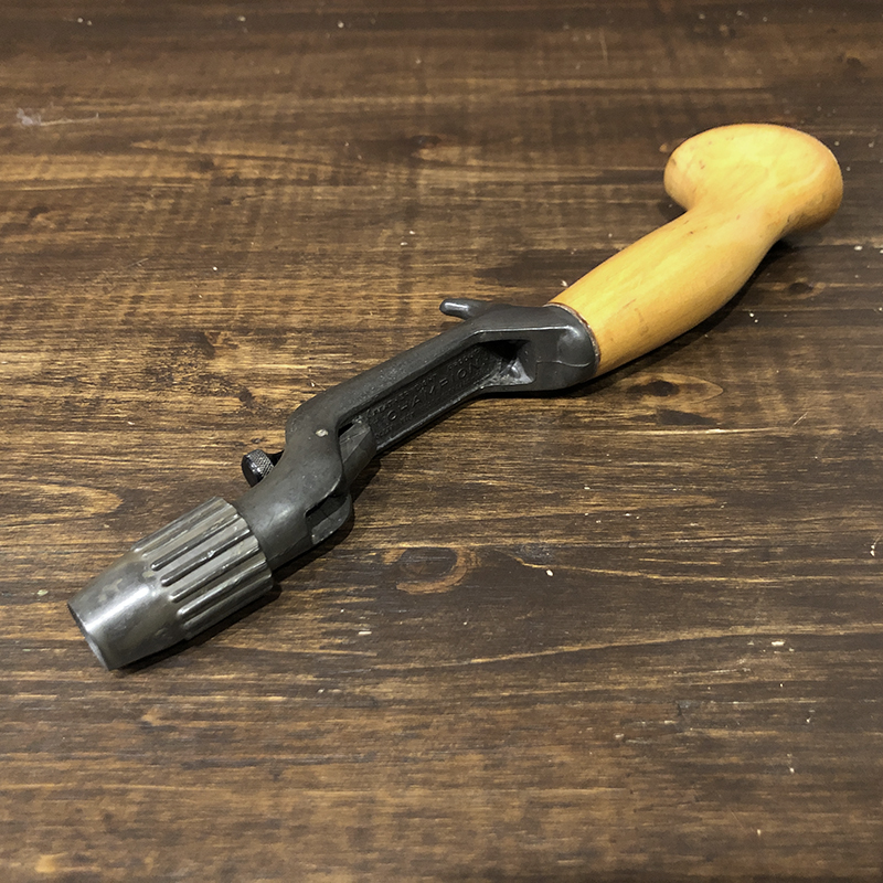 Featherweight Champion Grip Rod Handle Real Wood Gun フェザー