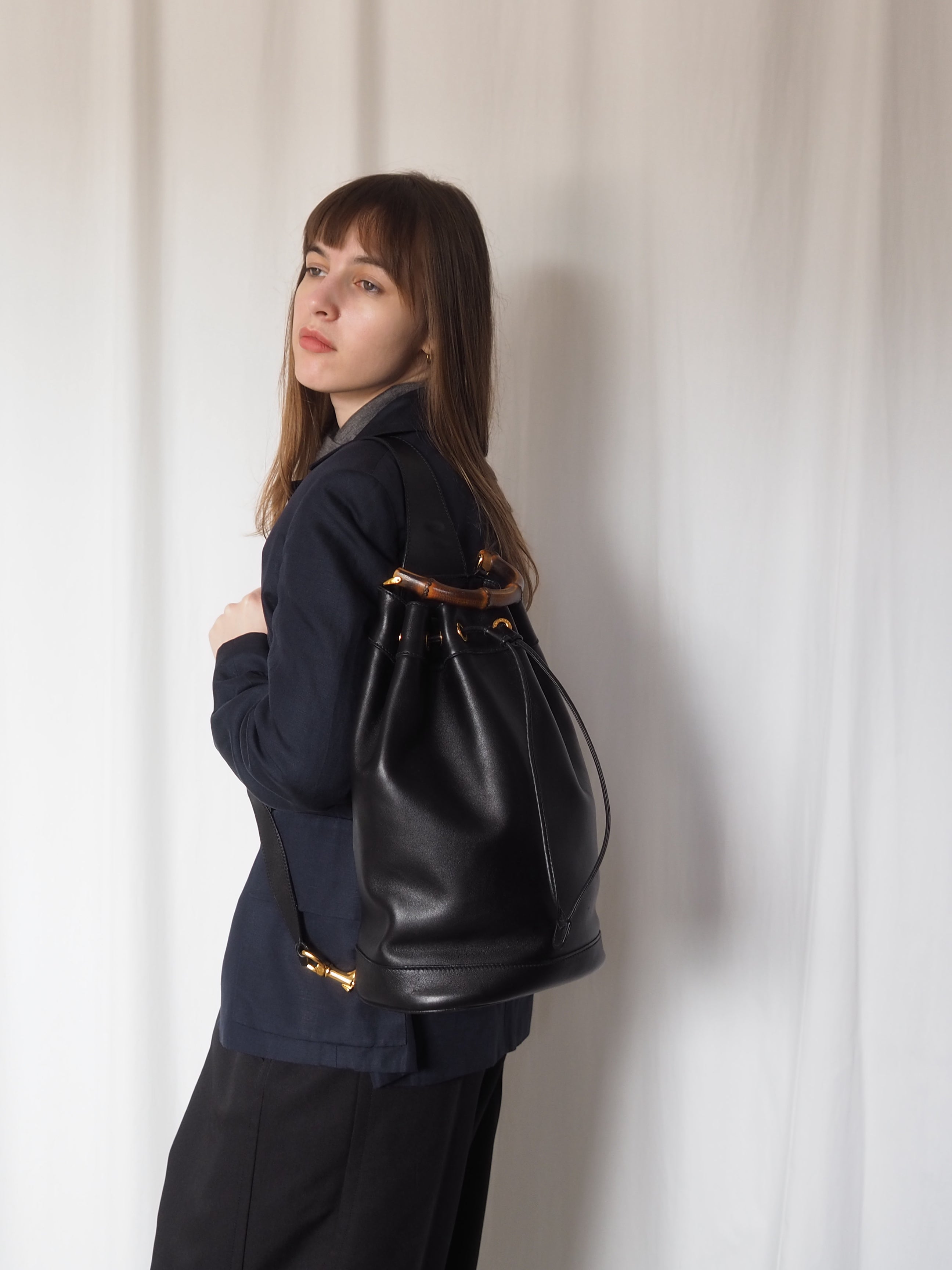 GUCCI バンブー ワンショルダー バッグ メンズ ユニセックス リュック