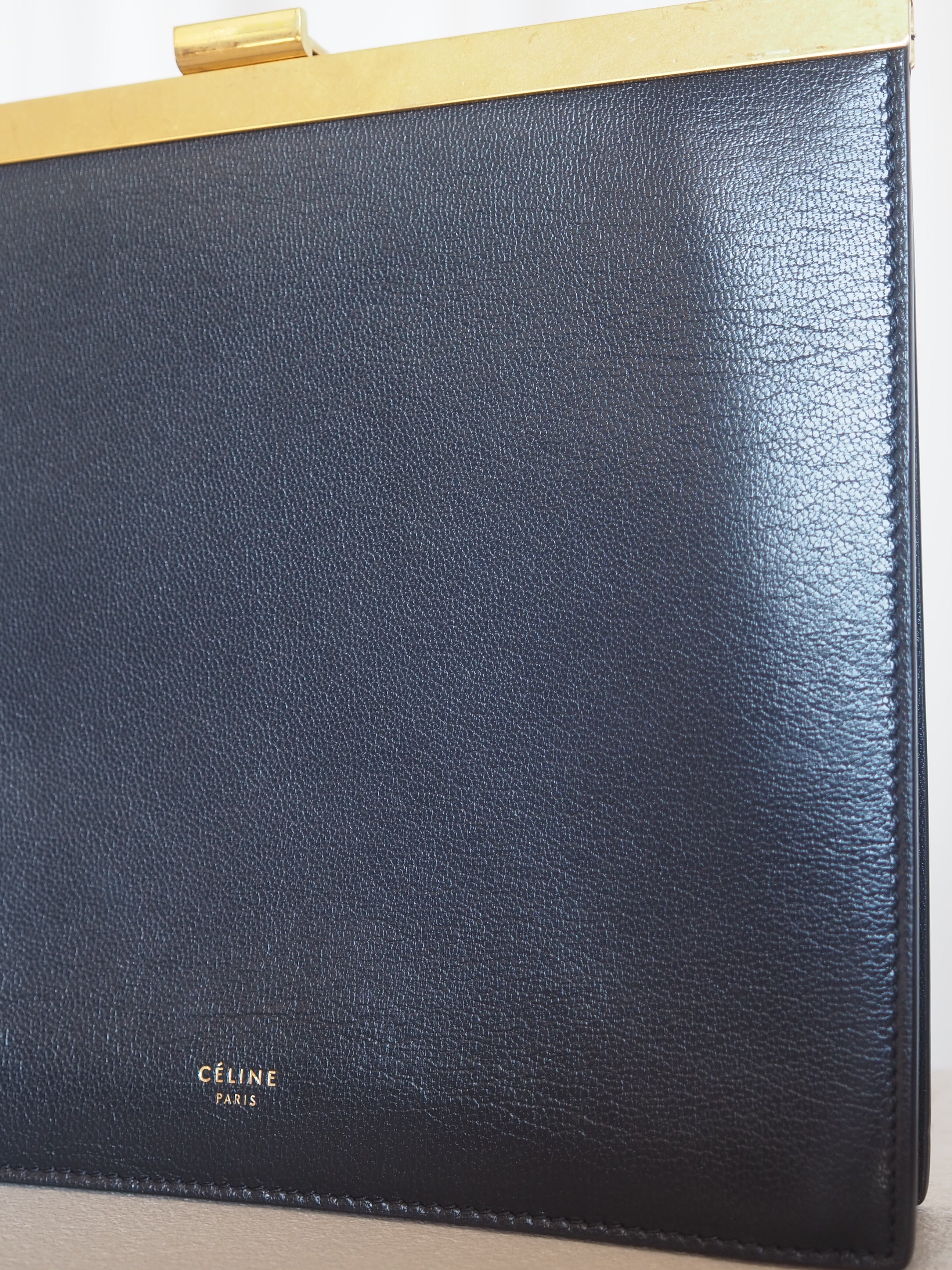 CELINE セリーヌ クラスプミニ ショルダーバッグ フィービー ブラック